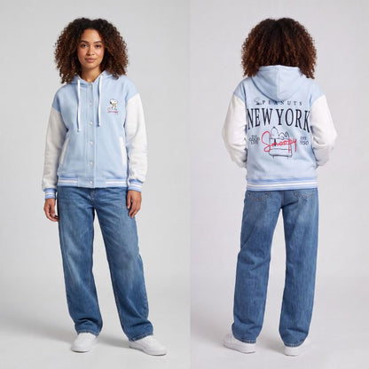 VARSITY JACKET SNO CELESTE