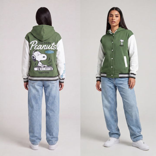 VARSITY JACKET SNO VERDE