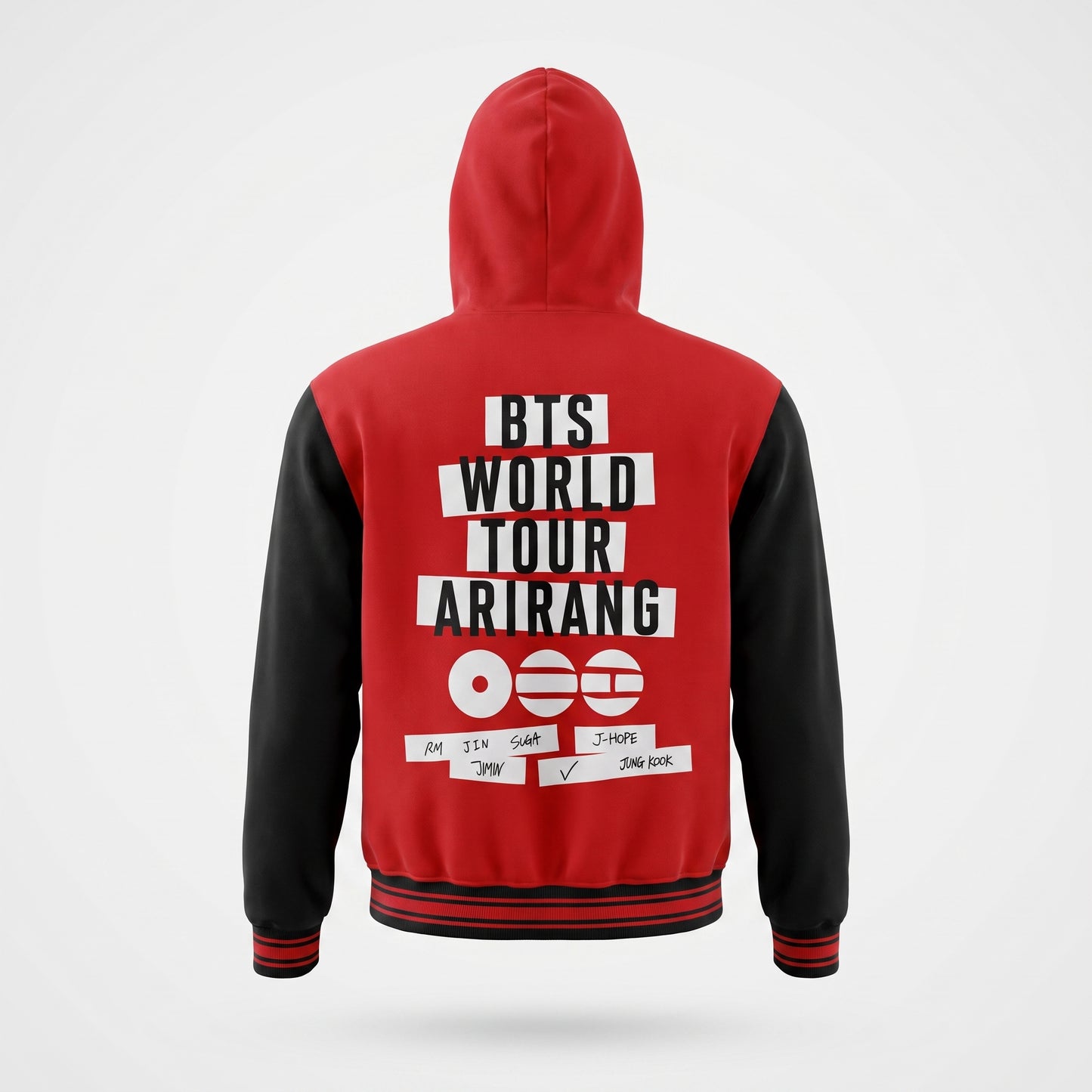 VARSITY JACKET BTS ARIRANG