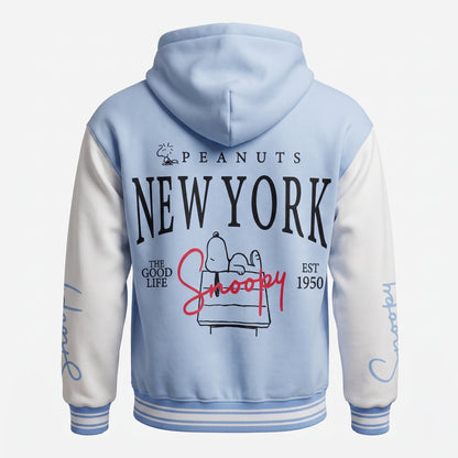 VARSITY JACKET SNO CELESTE
