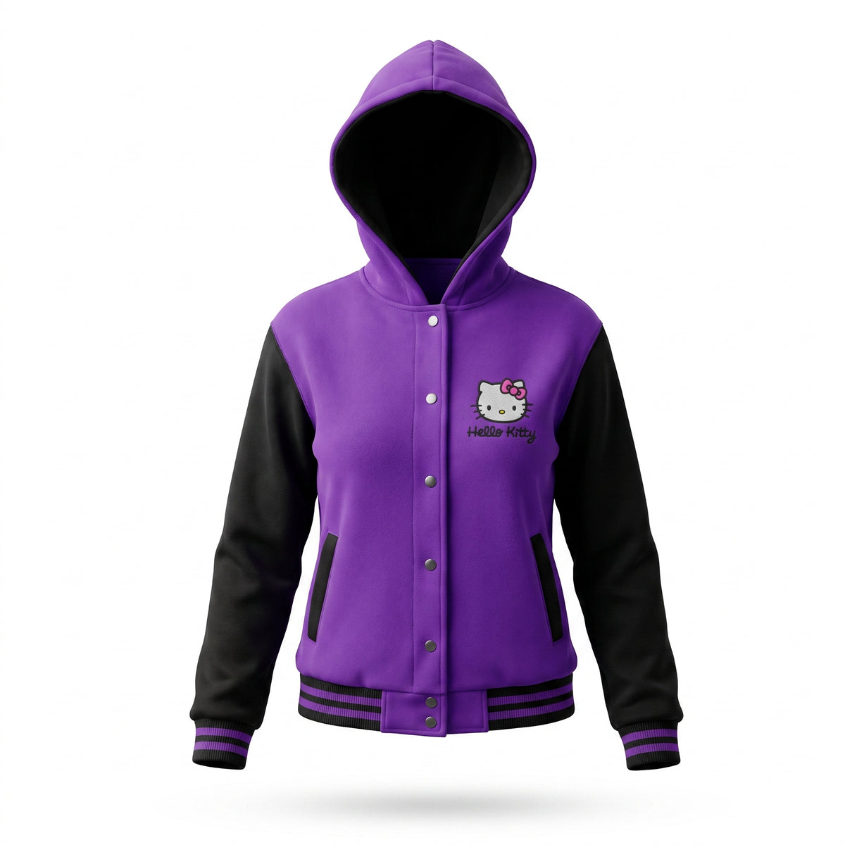 VARSITY JACKET HEL MORADA