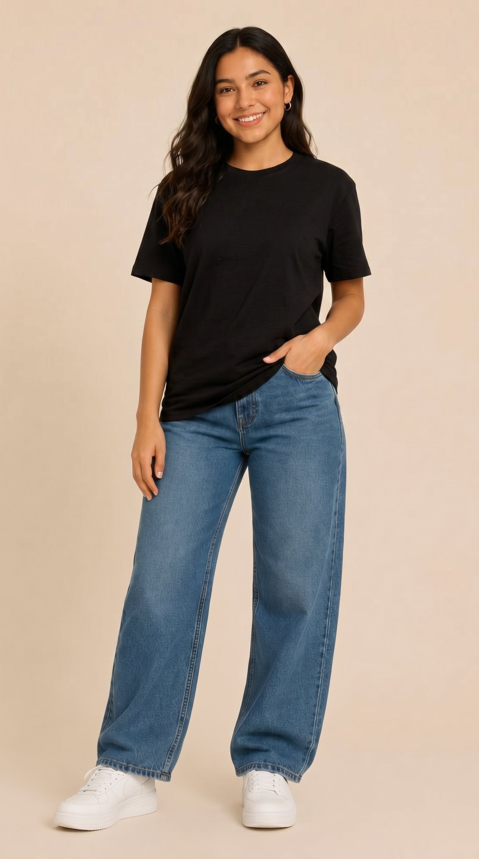 Polos Oversize Color Entero Premium Dama