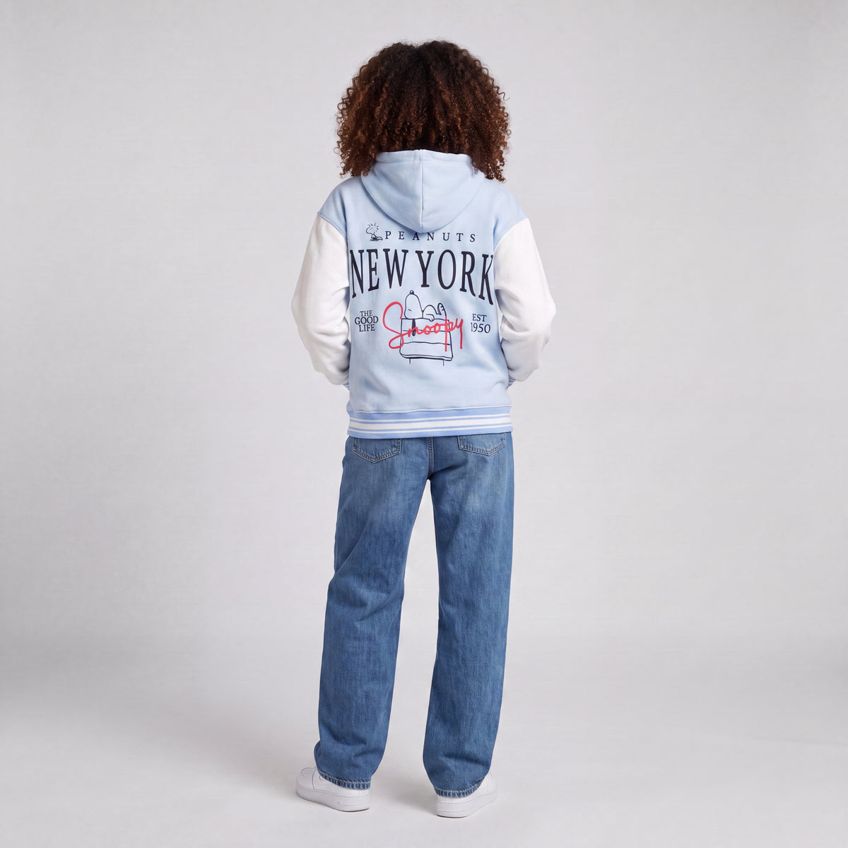 VARSITY JACKET SNO CELESTE