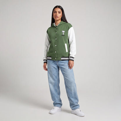 VARSITY JACKET SNO VERDE