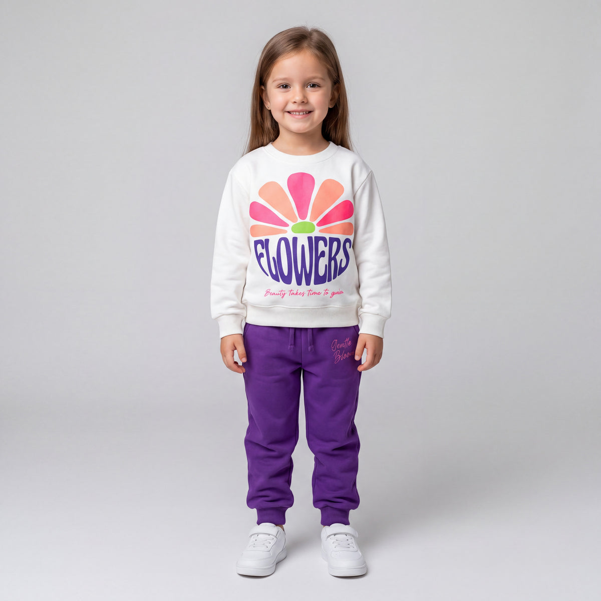 CONJUNTO FLOWERS NIÑA - LIGHTFIELD®