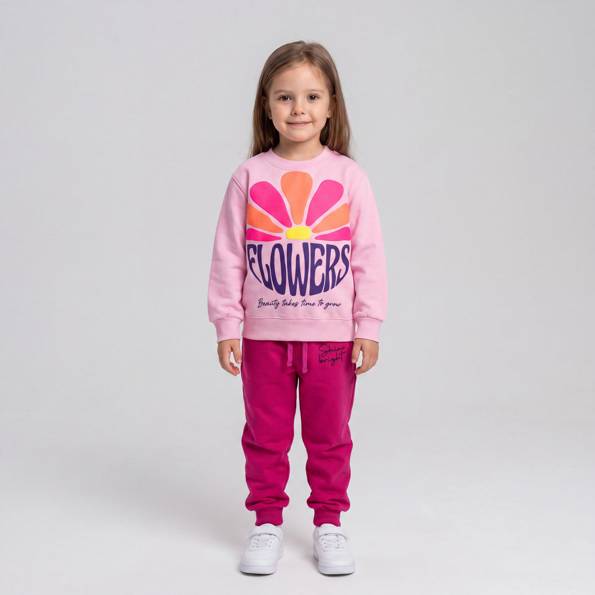 CONJUNTO FLOWERS NIÑA - LIGHTFIELD®