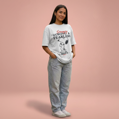 Polos Oversize SN Strong & Fearless