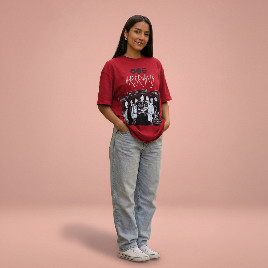 Polos Oversize BTS Arirang
