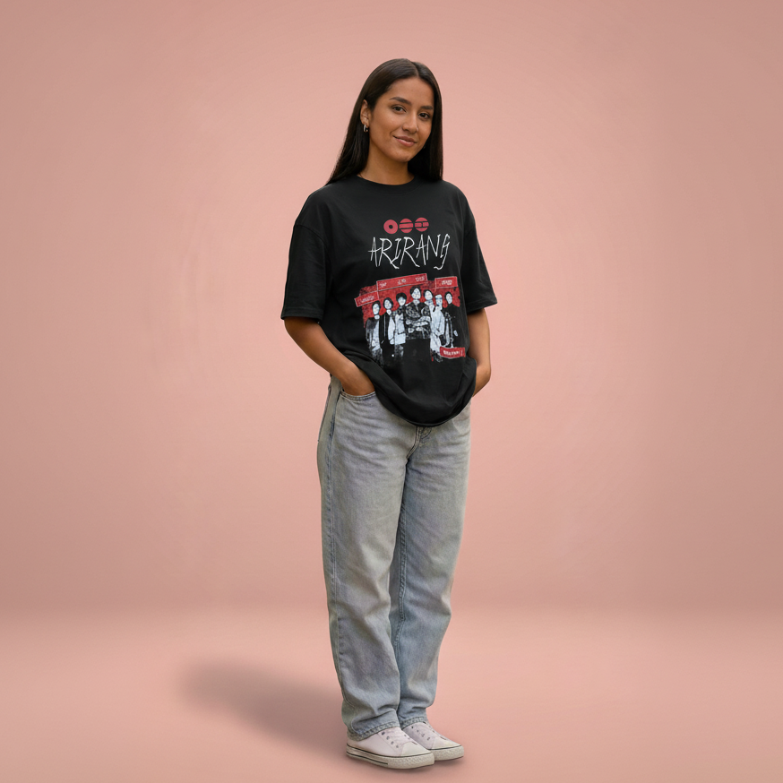 Polos Oversize BTS Arirang